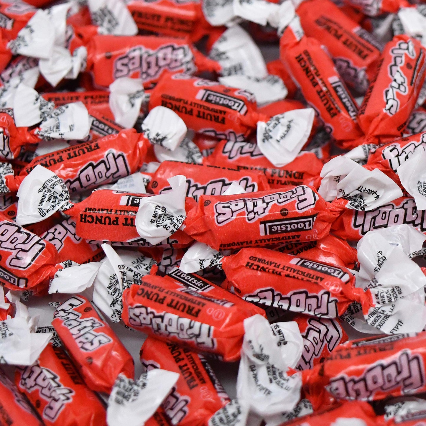 Tootsie Roll Red Frooties - 2 Pound Bag of Individually Wrapped Chewy Candy - Gluten Free, Peanut Free - Fruit Punch, 38.8 oz.
