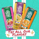 Jumex XOT Fruit Punch Energy Drink with B Vitamins - 12 oz, 12 Pack