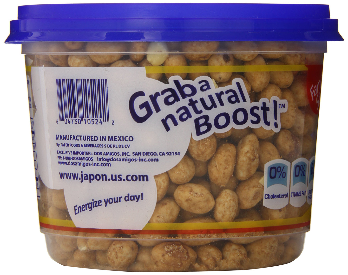 Japon Natural Peanuts with Soy Coating, 21.15 Ounce