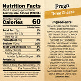 Prego Three Cheese Pasta Sauce, 24 Oz Jar