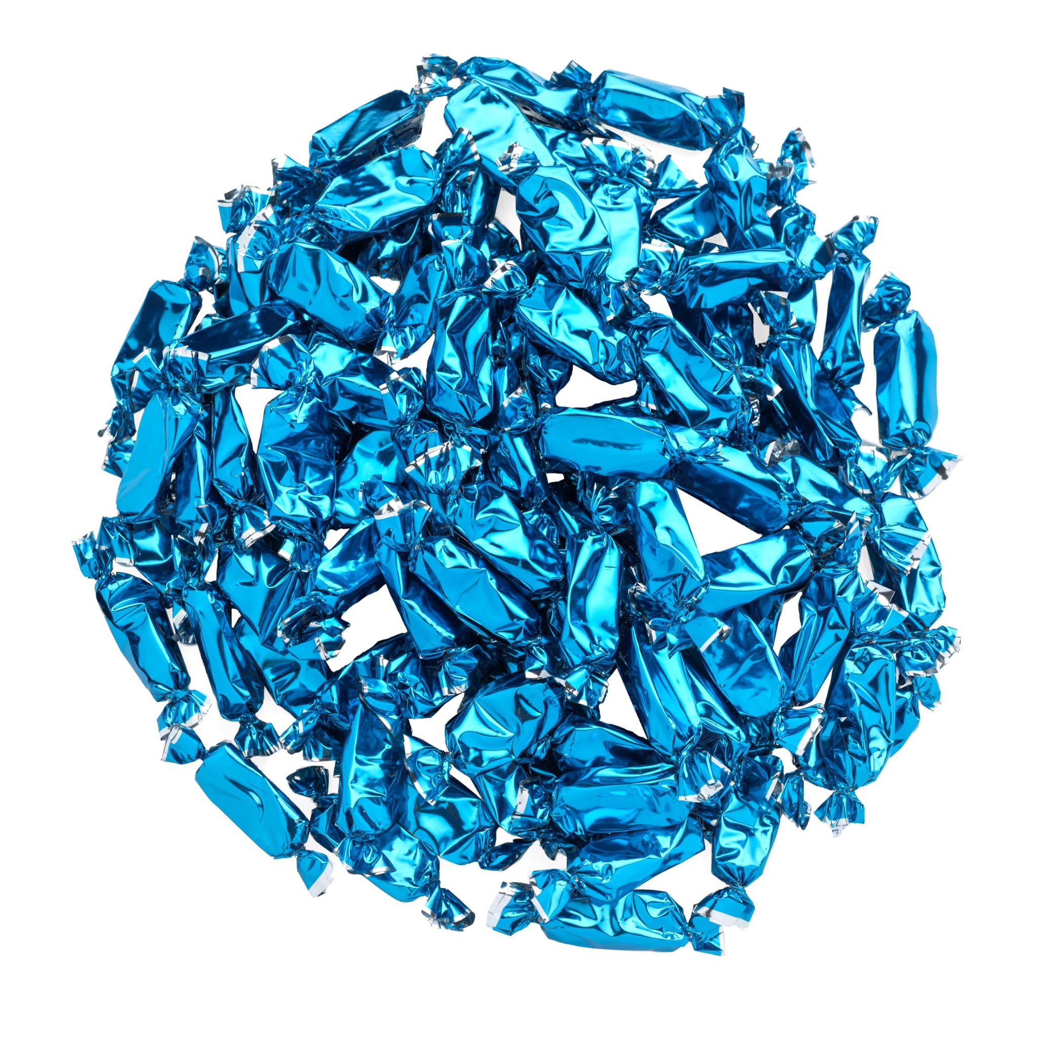 Candy Envy - Individually Wrapped Caramels - Mermaid Color Wrappers - 2 Pound Bulk Mermaid Party Decoration