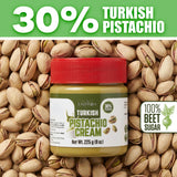 Eastanbul Pistachio Cream, 8oz, Pistachio Butter, Turkish Cream Spread for Dubai Chocolate Bar Kit, Perfect Paste for Dubai Chocolate Bar, Luxurious