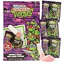 Teenage Mutant Ninja Turtles TMNT Candy Sticks and Dipping Powder, Strawberry Flavored Birthday Party Favors, 20 Pouches
