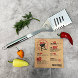 Smokehouse by Thoughtfully, Grilling Spices BBQ Set, Includes BBQ Spatula, Magnet and 15 Flavorful Seasoning and Rubs - Great Gift for Holiday, Men