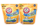 Arm & Hammer 3-IN-1 Laundry Detergent Power Paks, Fresh Scent with OxiClean, 24 ct (Pack of 2)