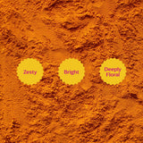 Diaspora Spice Co. Pragati Turmeric Powder - Single-Origin Heirloom Turmeric from India, High Curcumin (5.2%), Fresh Harvest Spice for Cooking, Golden