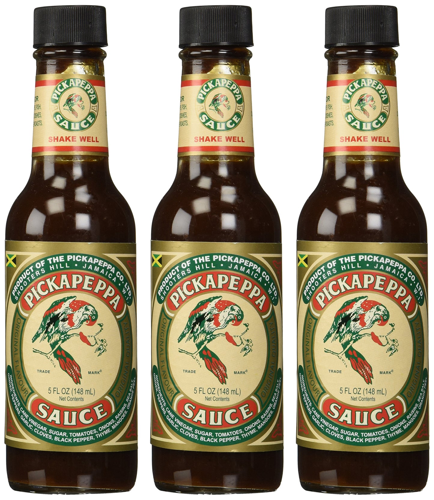Jamaican Original Pickapeppa Sauce - 5 oz (3 Pack)