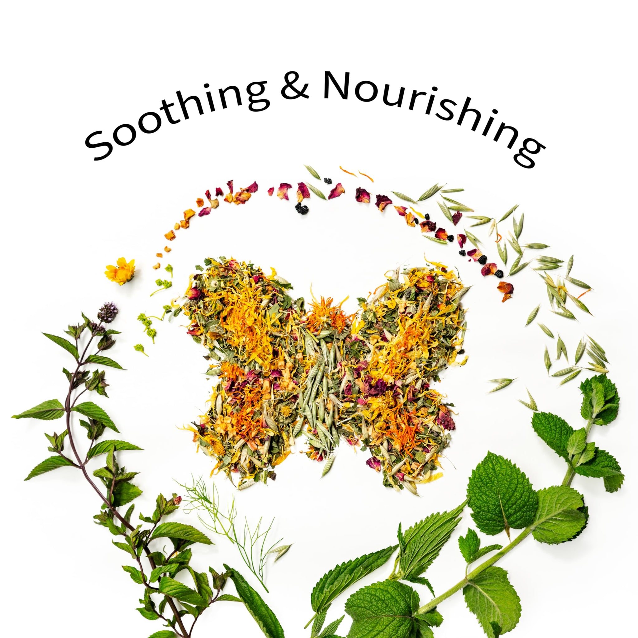Angel Herbal Tea | Sacred Blossom Farm | 2 oz. Loose Leaf Tisane | Soothing and Nourishing | Organically Grown in Wisconsin | Herbal Tea & Medicinal