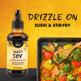 Simply Asia Drizzle Sauce, Sweet Soy, Savory, Sweet Sauce for Drizzling on Rice Bowls, Sticky Rice, Chicken Skewers, Sashimi, Spring Rolls, Egg Rolls