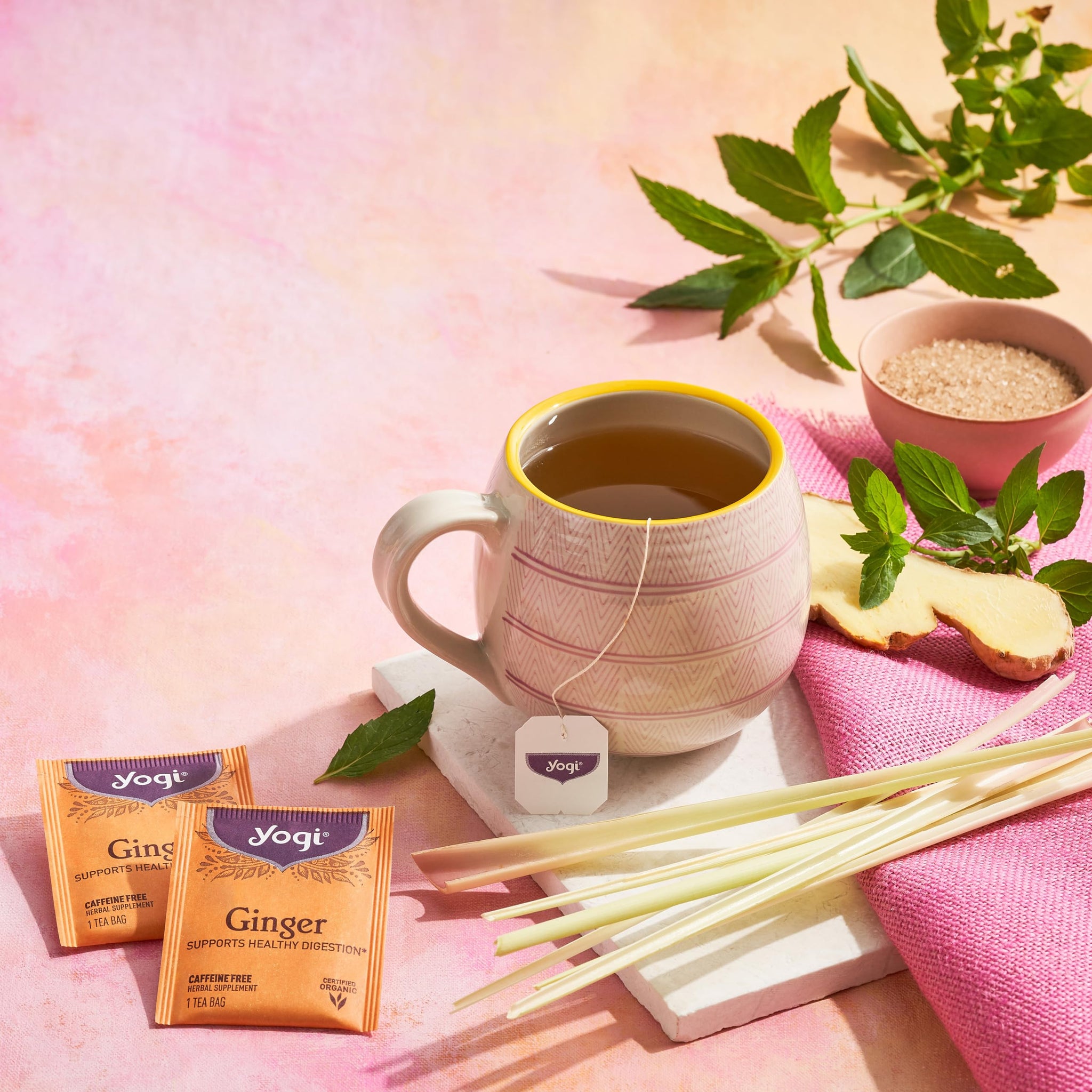 Yogi Tea, Ginger, 1.12 Ounce
