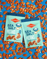 Diamond of California Sea Salt Pecans Made for Snacking, 3.25 oz.
