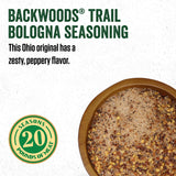 LEM Products Backwoods Trail Bologna Cured Sausage Seasoning Kit, Ideal for Wild Game and Domestic Meat, Seasons Up to 20 Pounds of Meat, 15.2 Ounce