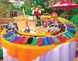 Alondra's Imports Mexican Candy Bags & Mini Mercado Mesh Bags - Fiesta Bolsas (36 Pack, 10 x 7)