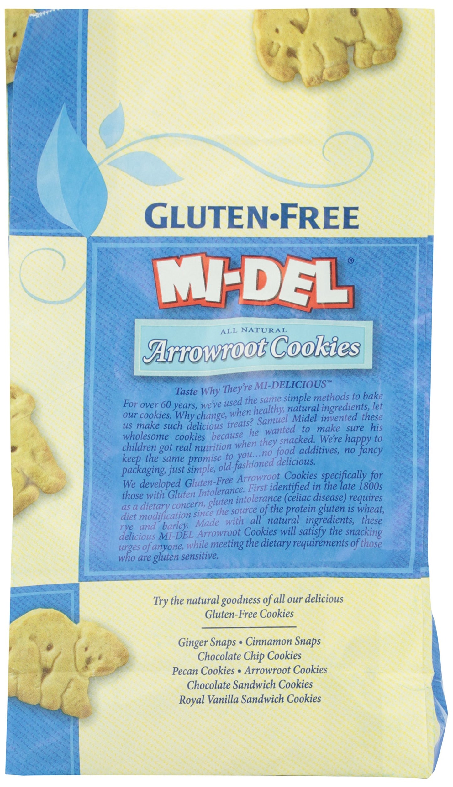 Mi-Del Arrowroot Animal Cookies, 8 oz