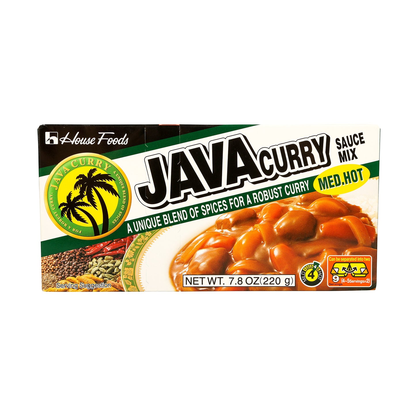 Java Curry Medium Hot 7.8 oz