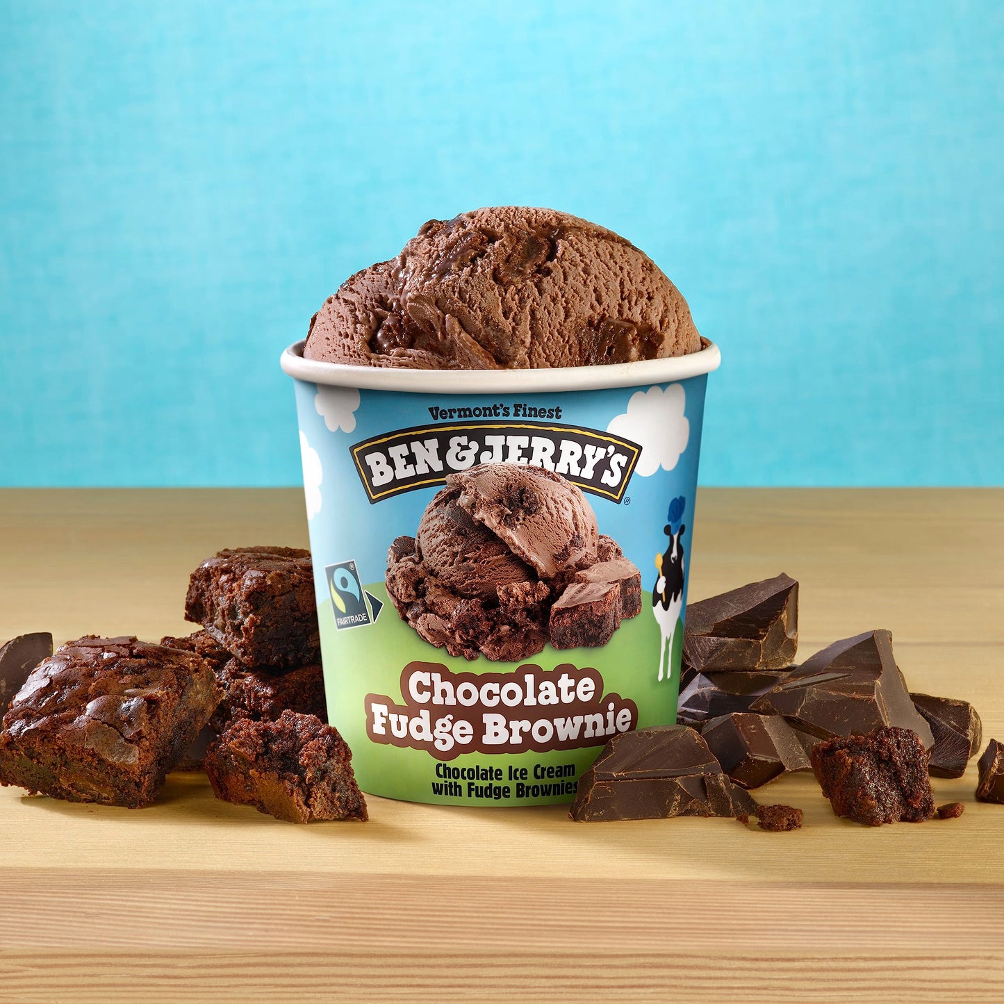 Ben & Jerry's Ice Cream Chocolate Fudge Brownie 16 oz