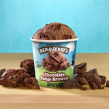 Ben & Jerry's Ice Cream Chocolate Fudge Brownie 16 oz