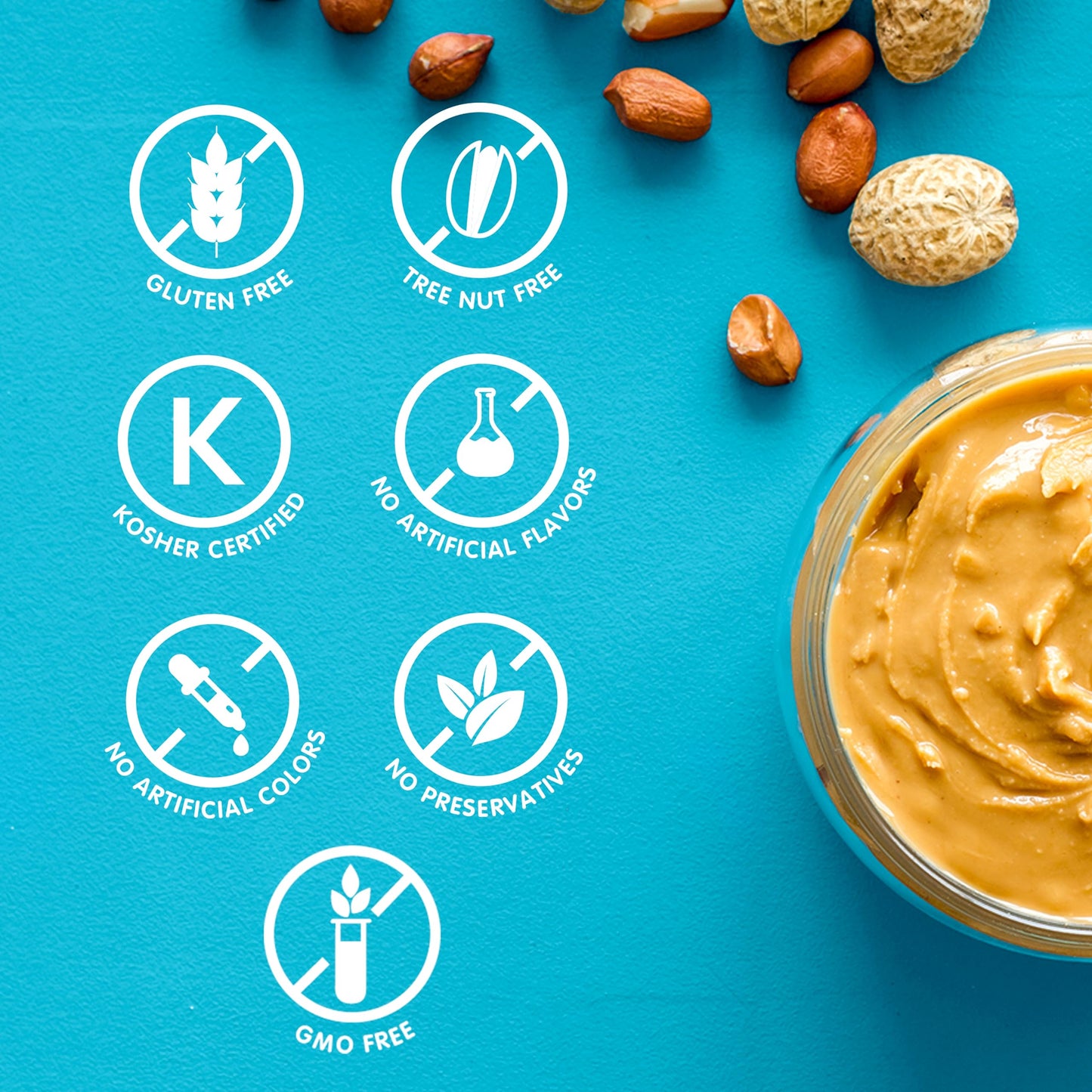 SKIPPY Natural Peanut Butter Creamy Spread, 26.5 oz Jar