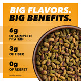 Wonderful Pistachios No Shells, Honey Roasted Nuts, 11 Ounce Resealable Bag, Protein Snacks, Gluten Free, Healthy Snacks