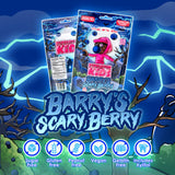 Bubblegum Kids Barry’s Scary Berry Sugar Free Gum | Blueberry Flavor Sugarless Gum with Xylitol | Vegan, Low Calorie Candy Alternative for Kids