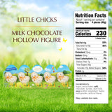 Lindt Little Chicks Milk Chocolate, Hollow Milk Chocolate Easter Candy, 1.7 oz., 5-Pack