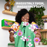 Gain dryer sheets Plus Wrinkle Release, Moonlight Breeze Scent, 120 Count, Fights static with a touch of scent, laundry sheets
