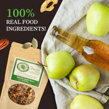 Maple Nut Kitchen Eastern Apple Pecan Paleo Granola 3 Pack - Grain Free, Vegan, Gluten Free, No Sugar Added, Low Carb Granola with Pecans, Pumpkin
