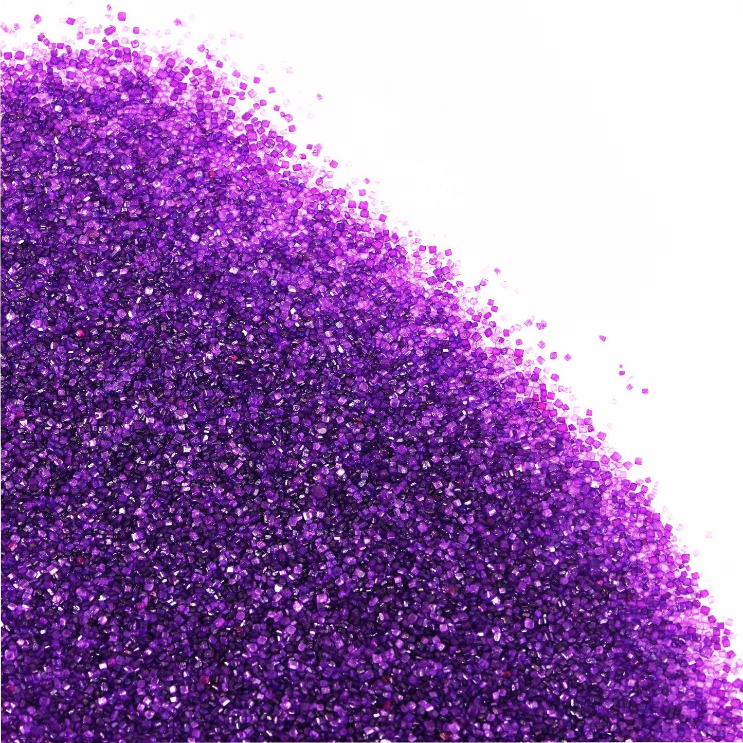 Kasvan Purple Sanding Sugar Sprinkles - Edible Sugar Crystals, Baking Cake Decorations, Ice Cream Toppings cupcake Decorating, Wedding Party Chirstmas
