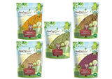 Food to Live Organic Essential Powders Gift Box - Unique Set with Organic Turmeric, Ginger, Garlic, Elderberry, and Broccoli Powders. Great Immunity