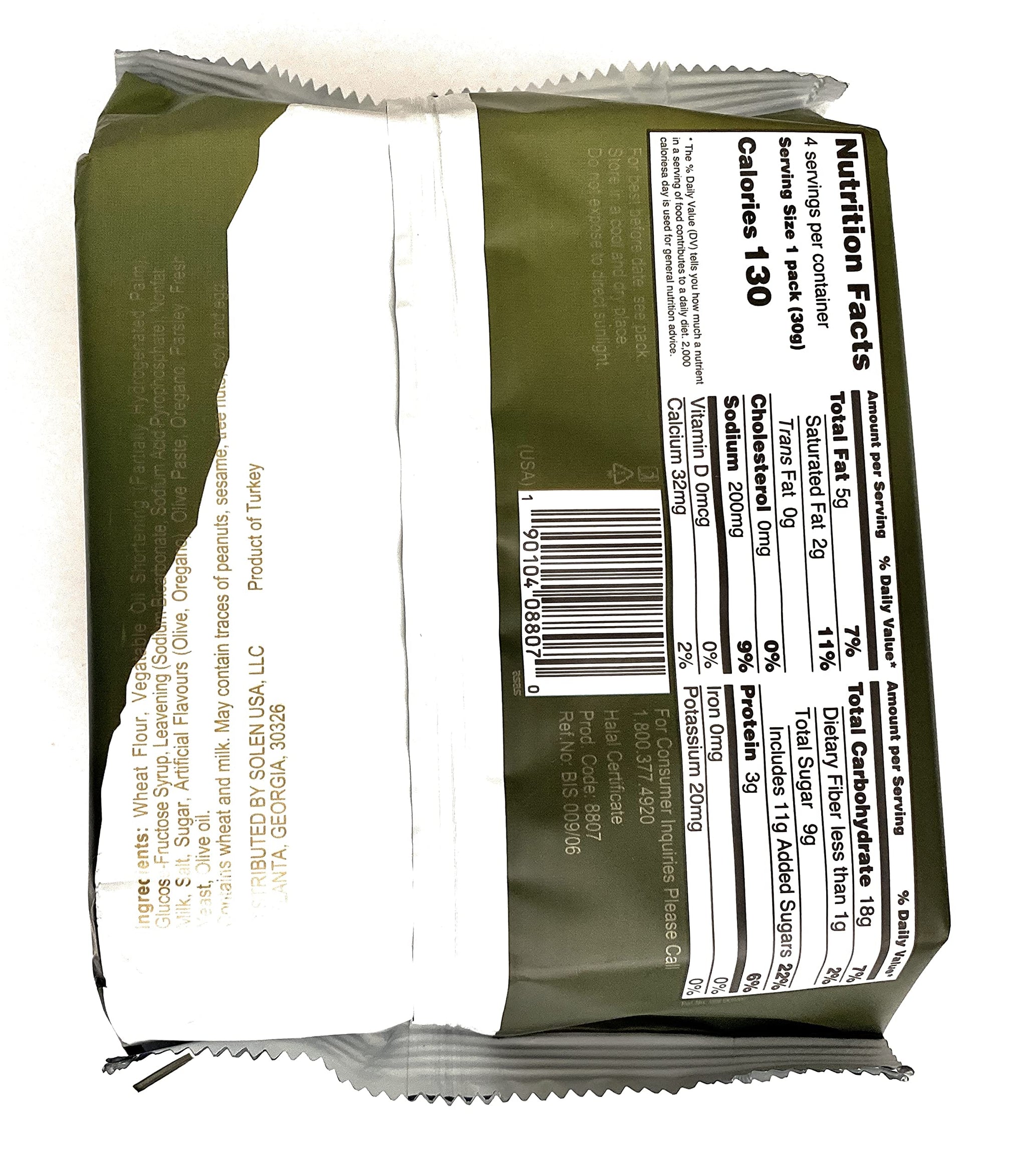 DLCUEL Crackers with Olive and Oregano 2 Pack 4.23 oz Each