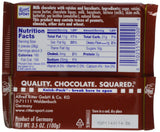 Ritter Sport, Raisin & Hazelnut Chocolate Bar, 3.5 oz