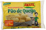 Amafil Bread Mix Pao de Queijo Pan De Queso, 1kg GLUTEN FREE, cheese, 35.2 Ounce - Set of 2, 2.2 Pound (Set of 2)