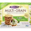 Crunch Master Crunchmaster Multi Grain Baked Crackers 5 Seed Multigrain (Net Wt 20 Ounce ),, ()