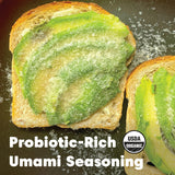 Wilderness Poets, Miso Nooch - 100% Dried Organic Chickpea Miso Umami Seasoning - Sprinkle on Everything. Organic, Vegan, Soy Free (2.25 Ounce)