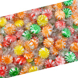Fruit Starlights | 1 Pound Bag - 75 Count | Hard Candy Individually Wrapped | Assorted Fruit Flavored Pinwheels | Old Fashioned Candy | Orange