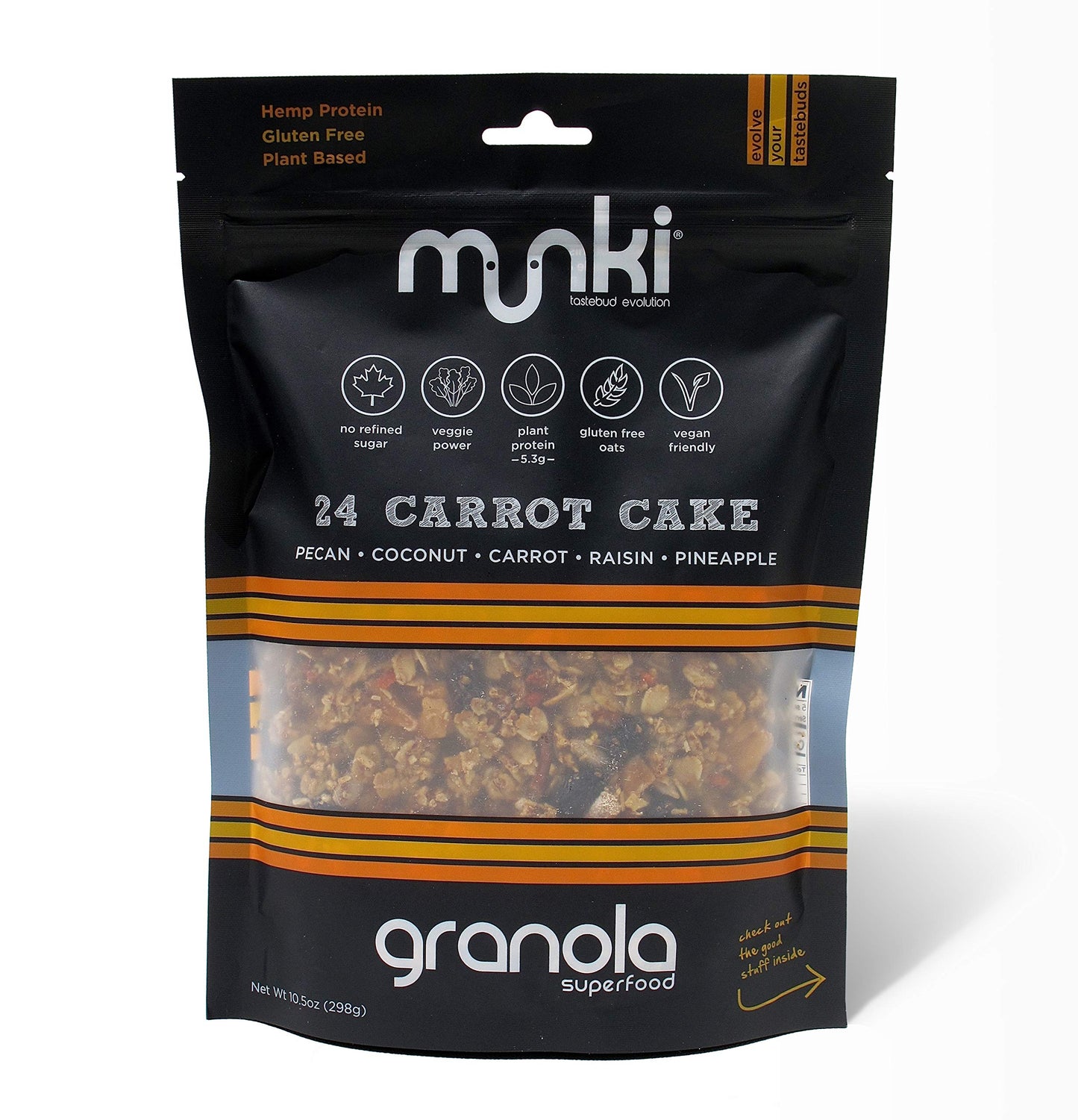 Munki Superfood Granola • The Breakfast Club Variety Pack • All 4 Flavours (Pack of 4)