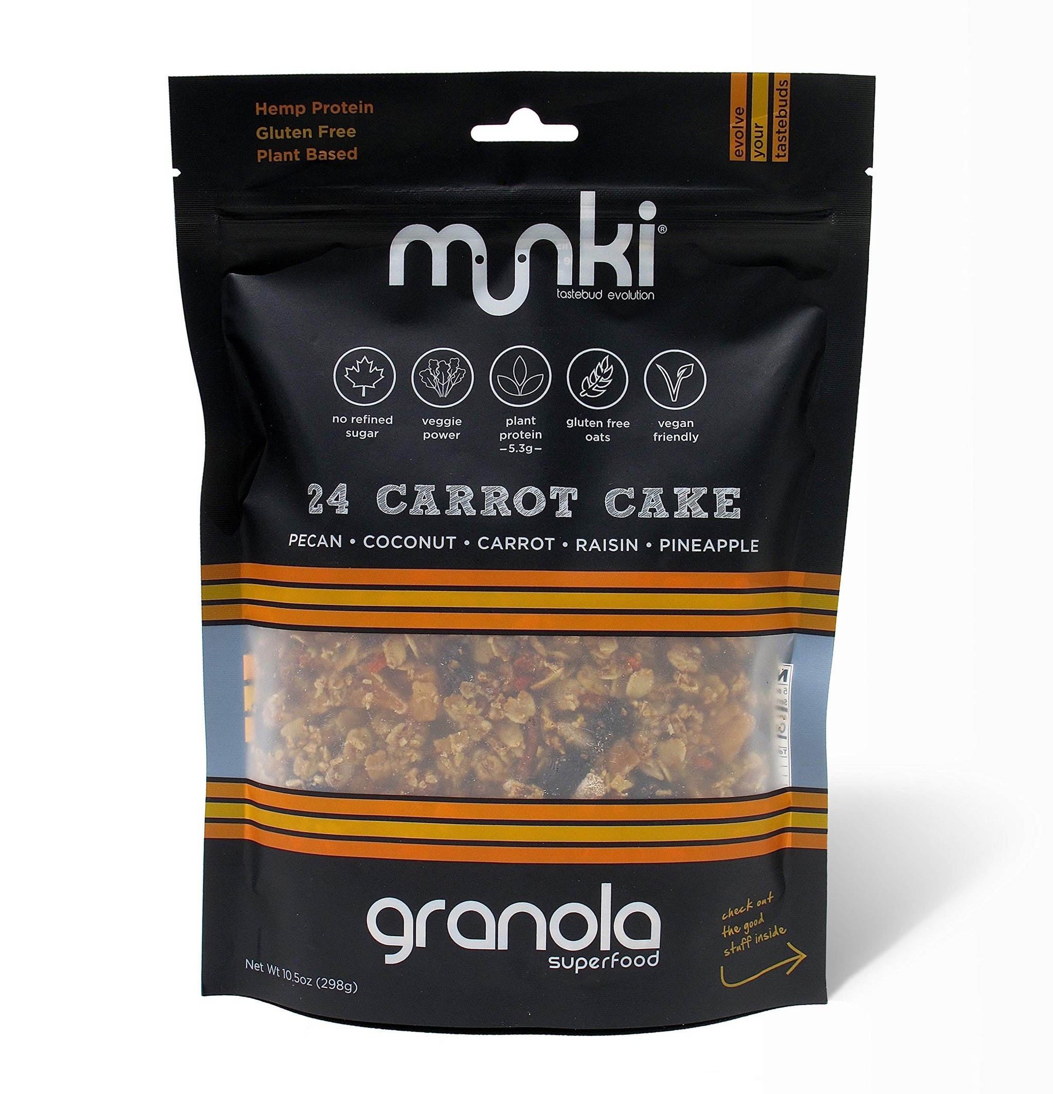 Munki Superfood Granola • The Breakfast Club Variety Pack • All 4 Flavours (Pack of 4)