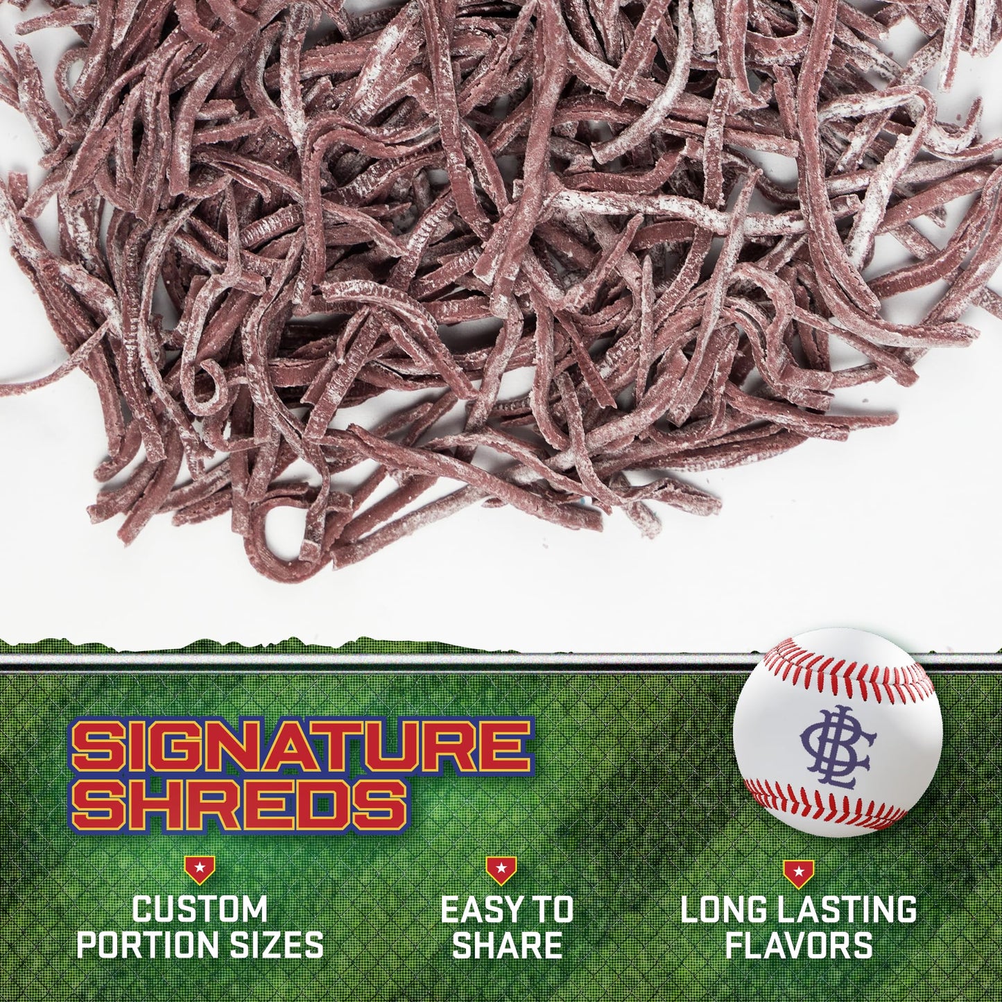 Big League Chew Grape Bubble Gum 3-Pack - 2.12oz Packets - Ground Ball Grape Baseball Gum - Big League Chew Baseball Candy Set for Treats, Party