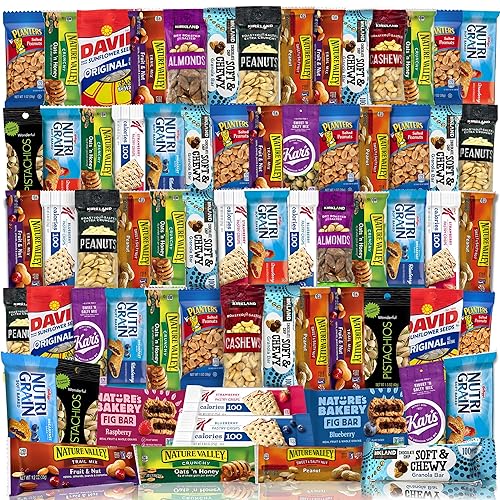 Snacks Gift Variety Basket for Adults (72 Count) Great For Men, Women, Adults, Office, School, Colleges - Gift Assortment Package - Great Gift Basket