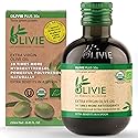 Organic High Polyphenol Extra Virgin Olive Oil, 30x More Hydroxytyrosol, Polyphenols 1250 mg/kg & Antioxidants, Research-Backed, OLIVIE PLUS 30X, Pure Cold Pressed EVOO, Heart Support, Kosher, 250ml