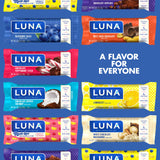 LUNA Bar - Gluten Free Snack Bars - Lemonzest 12ct + LUNA - Gluten Free Snack Bars - Nutz Over Chocolate 15ct