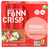 Finn Crisp Sourdough Rye Thins, Original Crispbread, 7 Ounce Boxes (Pack of 9)