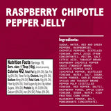 TABASCO Brand Raspberry Chipotle Pepper Jelly, Glass Jar, Versatile, Mild & Sweet Raspberry Chipotle Jelly, Perfect for Charcuterie & Appetizers