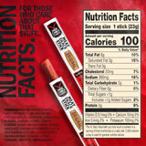 Jack Link's Classics Original Jerky Sticks - Made with Beef and Pork - Ready to Eat Real Meat Snacks - 5g Protein per Serving - (20 Count) 0.8 oz