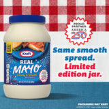 Kraft Real Mayo Creamy & Smooth Mayonnaise, for a Keto and Low Carb Lifestyle, 30 fl oz Jar