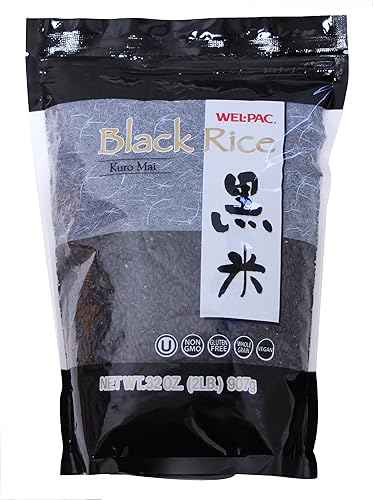 Welpac Black Rice, Short Grain Kuro Mai, 2 lb