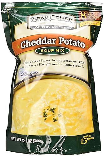 Bear Creek Country Kitchen Cheddar Potato Soup Mix (Pack of 3)