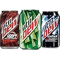 Mountain Dew, Variety Pack (Mountain Dew/Code Red/Voltage), 12 fl oz. cans (24 Pack)