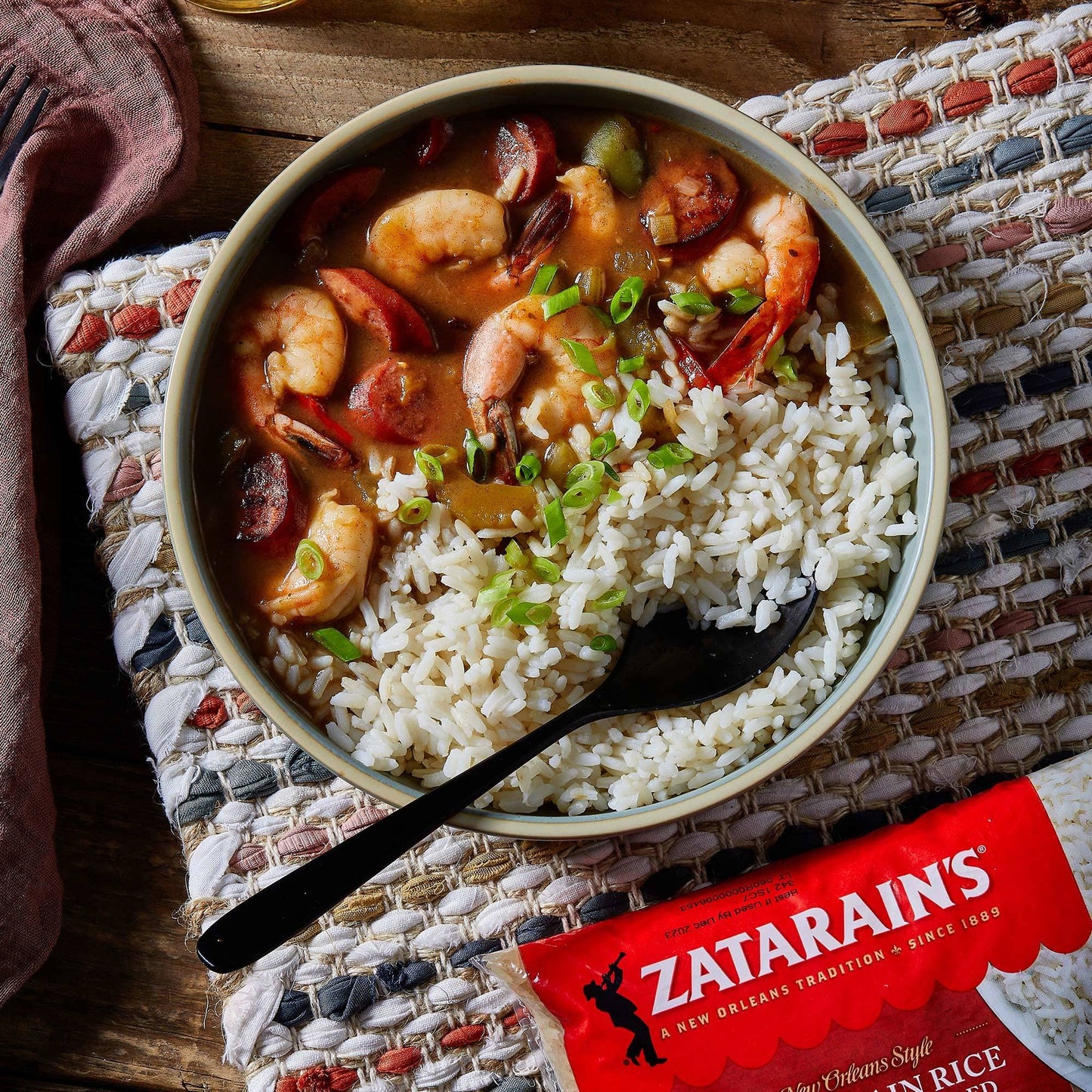 Zatarain's Enriched Parboiled Long Grain Rice, 2 lb