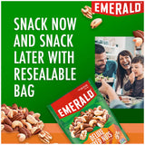 Emerald Salted Deluxe Mixed Nuts (1-Pack) | 5oz Resealable Bulk Bag | Cashews, Almonds, Walnuts, Brazil Nuts, Pecans | Plant-Based Protein | No